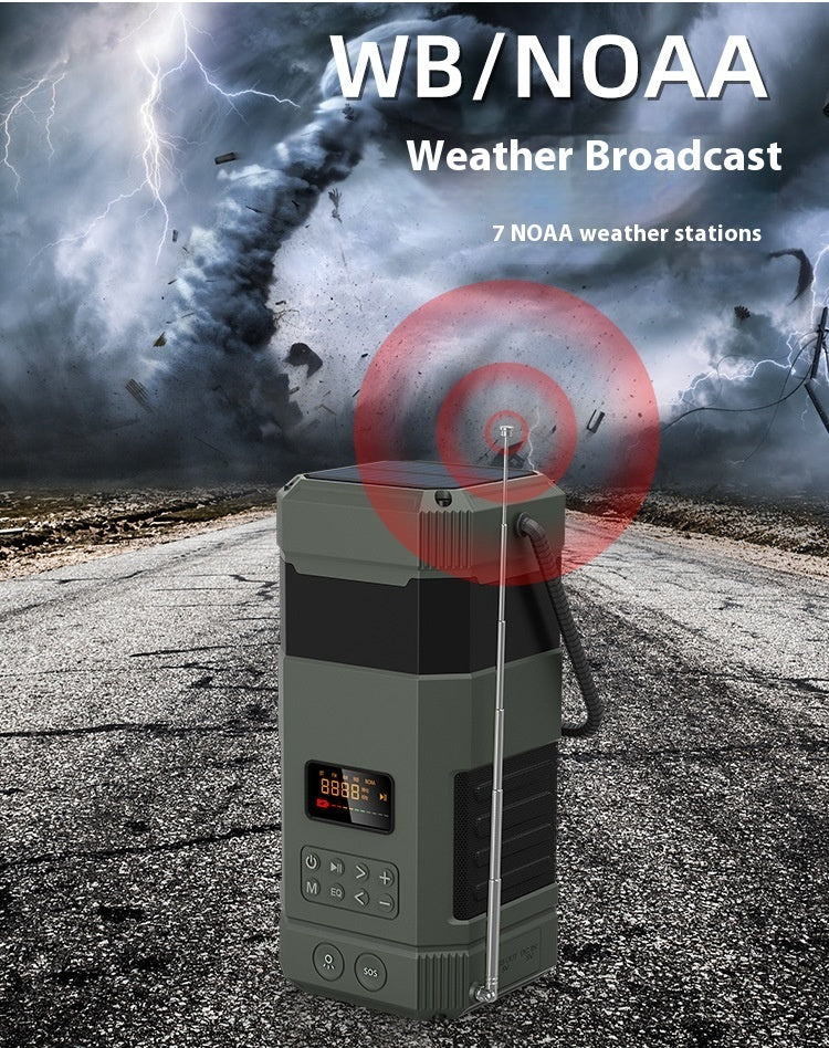 Discover the Ultimate Solar Hand Crank Radio Bluetooth Camping Lantern